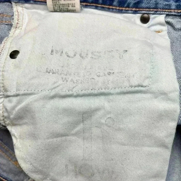 MOUSSY Vintage Latrobe Distressed Skinny Jeans Size 28 - Picture 9 of 10